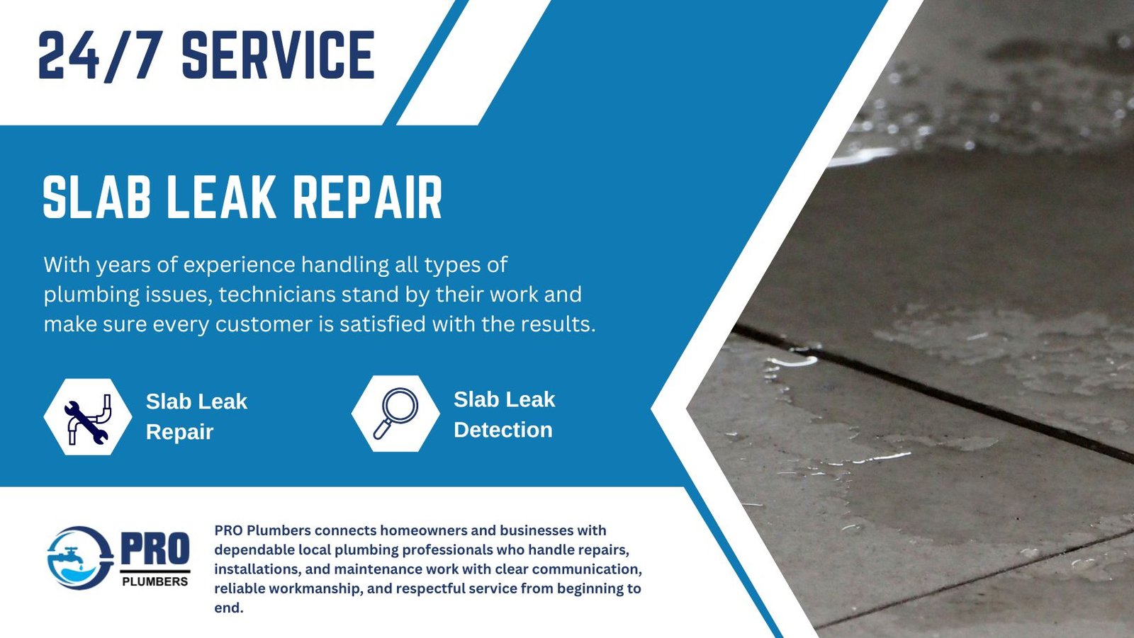 Slab Leak Repair in Atascocita